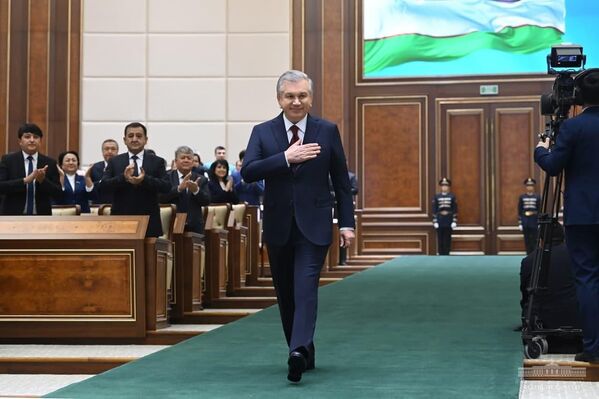 В 2021 году Шавката Мирзиёева избрали на второй срок. - Sputnik Узбекистан