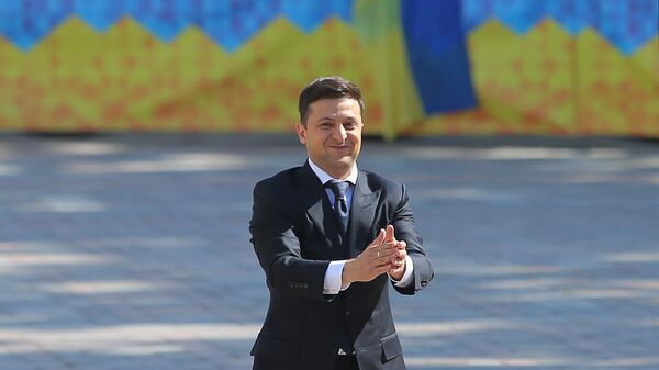 Ukrainaning saylangan prezidenti V. Zelenskiyning inauguratsiyasi. - Sputnik O‘zbekiston