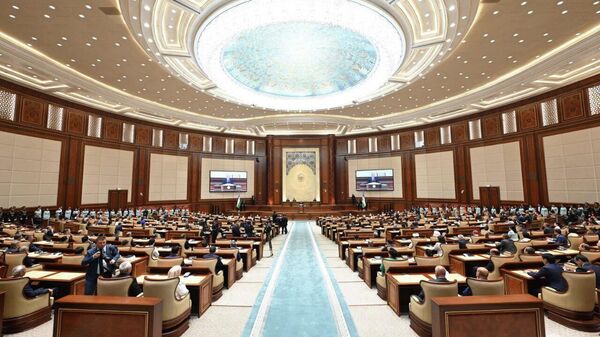 Zasedanie Zakonodatelnoy palati i Senata Oliy Majlisa Respubliki Uzbekistan. Arxivnoe foto - Sputnik O‘zbekiston