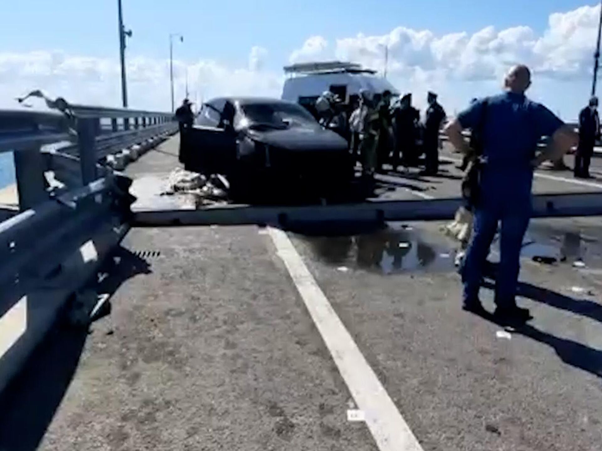 Немецкие офицеры об атаке на крымский мост