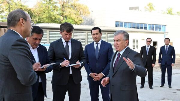 Президент ознакомился с инфраструктурными проектами в Ташкенте. - Sputnik Узбекистан