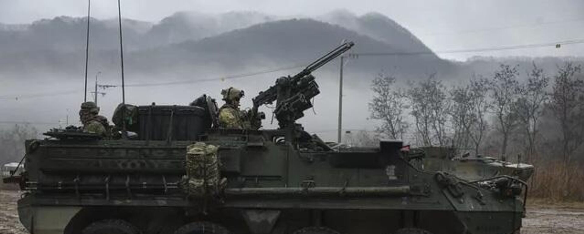 БТР M1126 Stryker - Sputnik Ўзбекистон, 1920, 09.03.2026