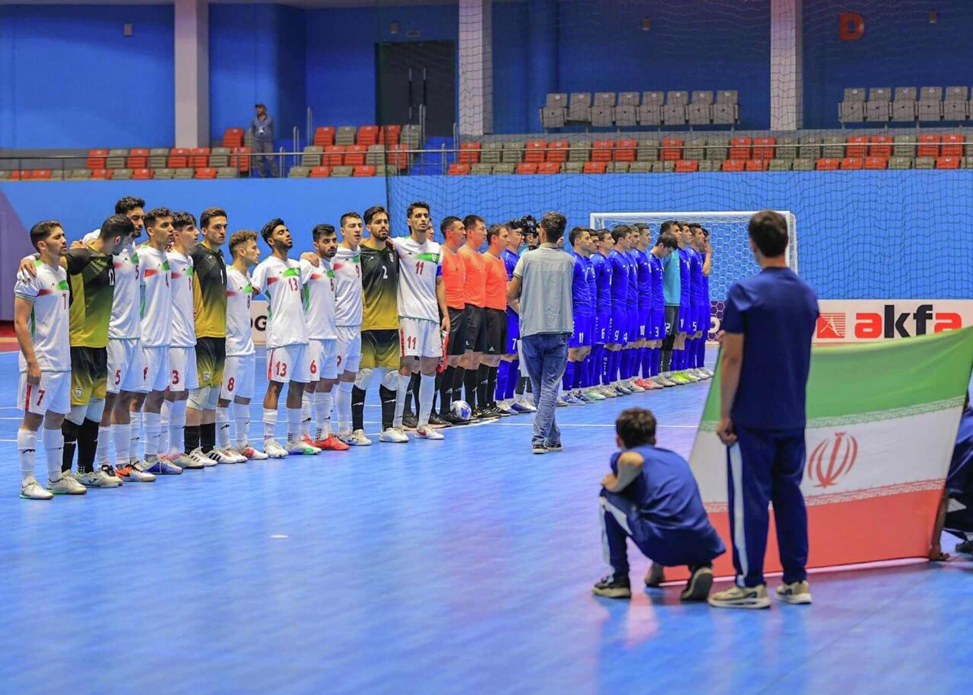 CAFA Futsal Cup 2023: матч Узбекистан-Иран - Sputnik Ўзбекистон, 1920, 28.07.2023