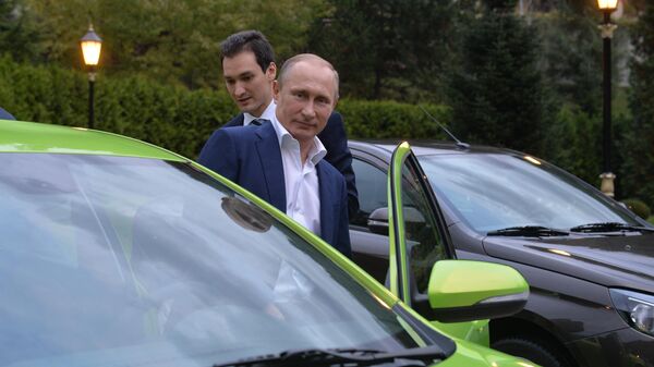 Prezident RF V.Putin. Arxivnoe foto - Sputnik O‘zbekiston