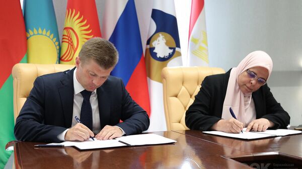 ЕАЭС и Египет провели переговоры по соглашению о свободной торговле. - Sputnik Узбекистан