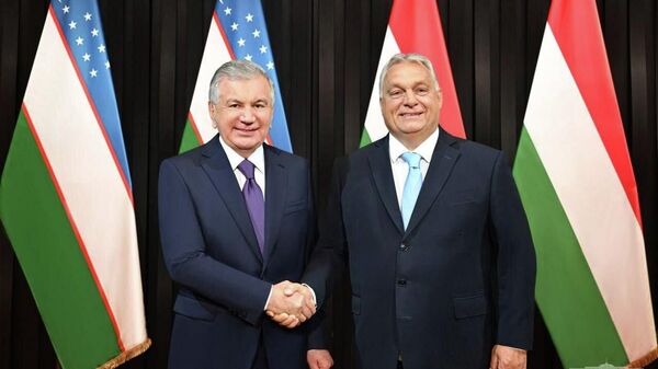 Шавкат Мирзиёев провел встречу с Премьер-министром Венгрии Виктором Орбаном - Sputnik Узбекистан