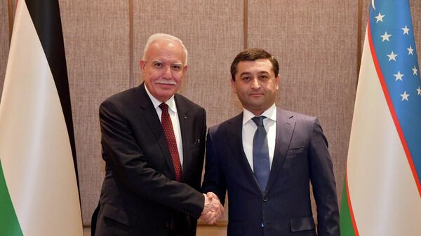 Министр иностранных дел Узбекистана Бахтиёр Саидов встретился с главой МИД Палестины Риадом Малки - Sputnik Узбекистан