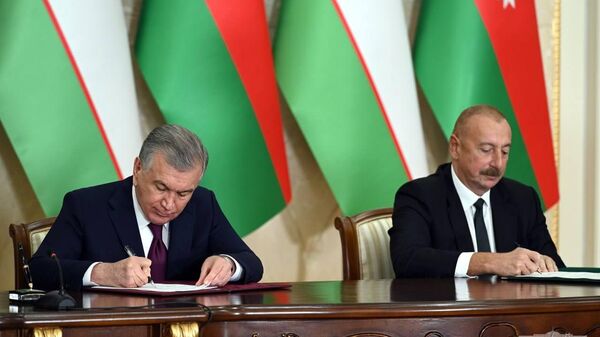 Узбекистан и Азербайджан создали Высший межгосударственный совет - Sputnik Узбекистан