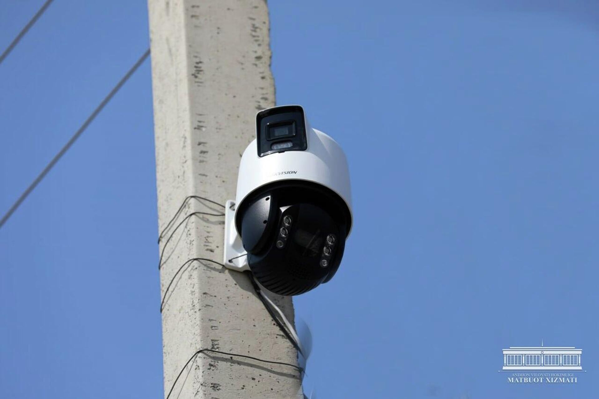 В Андижане установили специальные камеры с углом обзора 360°. - Sputnik Узбекистан, 1920, 23.08.2023