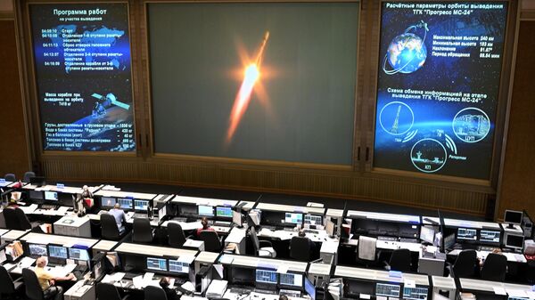 “Soyuz-2.1a” raketa tashuvchisi “Progress MS-24” kemasi bilan fazoga parvoz qildi - Sputnik O‘zbekiston