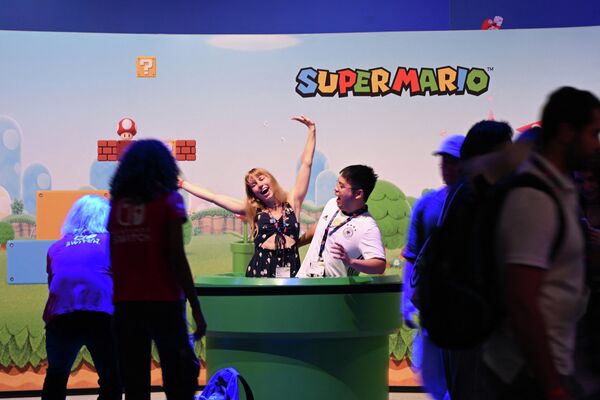 Постер игры &quot;Super Mario&quot; от Nintendo. - Sputnik Узбекистан