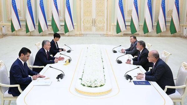 Президент Узбекистана принял делегацию США - Sputnik Узбекистан