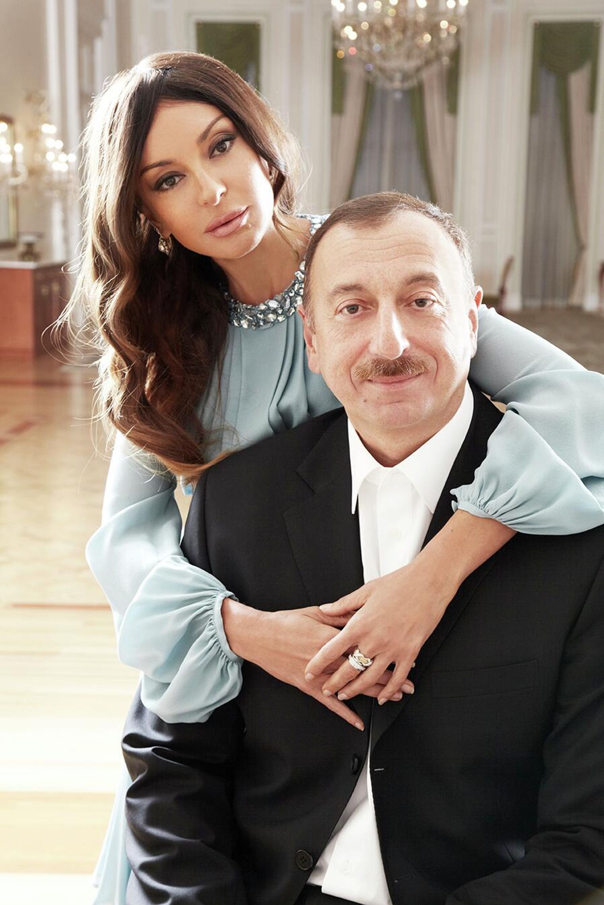 президент азербайджана ильхам алиев и его жена дети