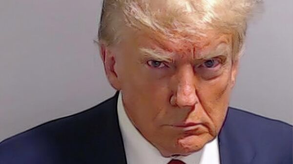 Фото бывшего президента Дональда Трампа предоставлено офисом шерифа округа Фултон, США - Sputnik Узбекистан
