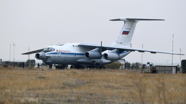 Продолжается доставка в Армению техники для российского миротворческого контингента - Sputnik Узбекистан