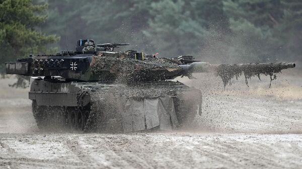 Tank Leopard 2. Arxivnoe foto - Sputnik O‘zbekiston