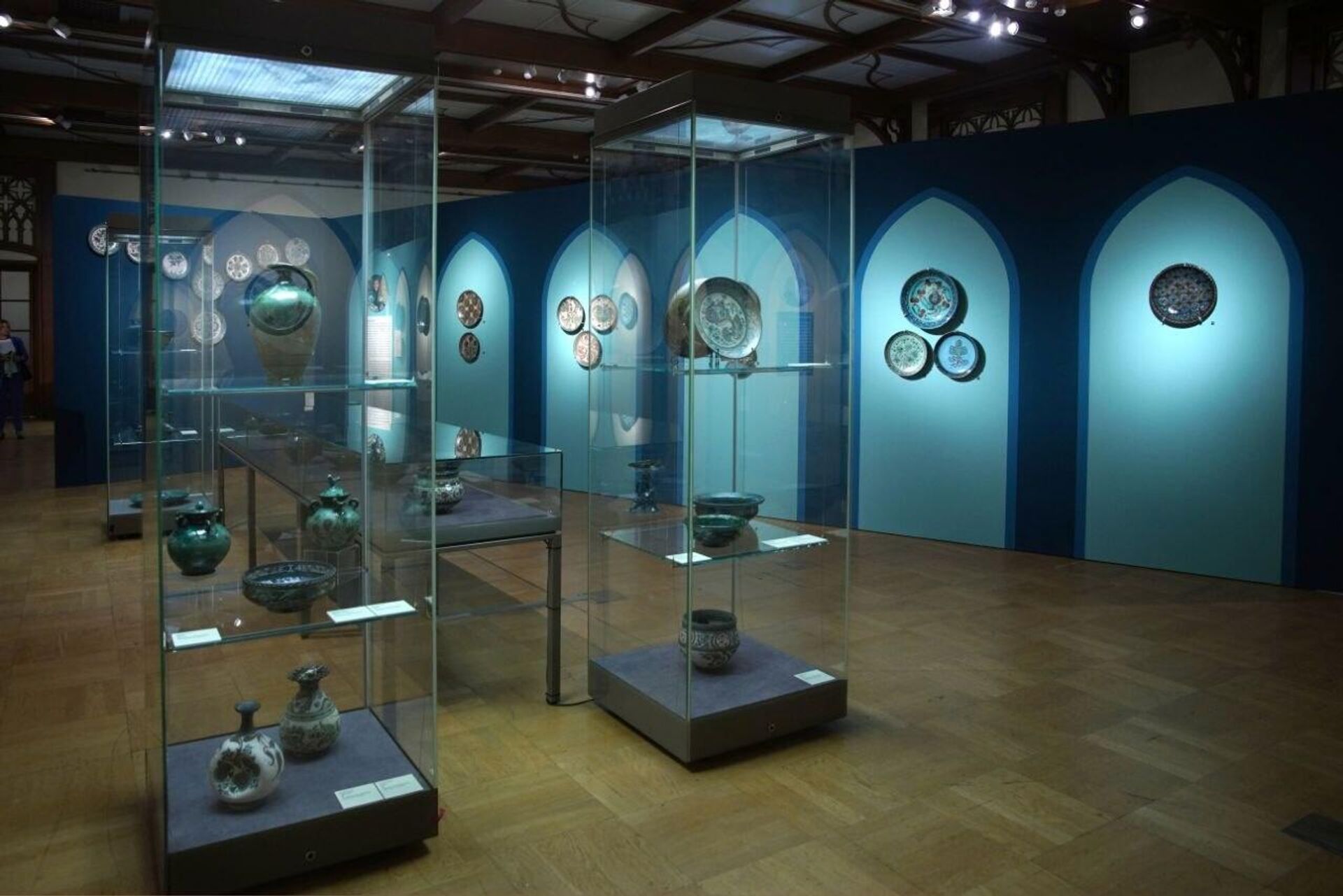 Открылась выставка Новая керамика древнего Риштана. - Sputnik Узбекистан, 1920, 30.08.2023