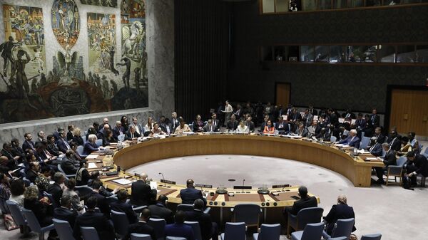 Заседание совета безопасности ООН в Нью-Йорке. Архивное фото - Sputnik Узбекистан