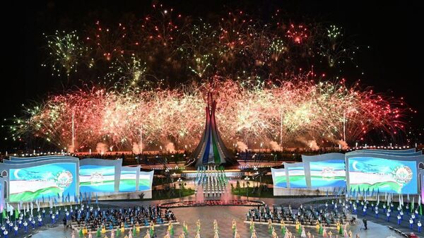 Торжества, посвященные 32-й годовщине государственной независимости Республики Узбекистан. - Sputnik Узбекистан