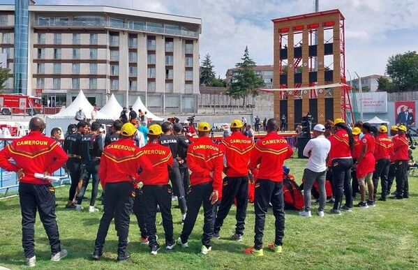 Чемпионат мира по пожарно-спасательному спорту в Стамбуле. - Sputnik Узбекистан