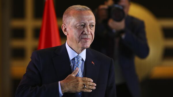 Президент Турции Реджеп Тайип Эрдоган. Архивное фото - Sputnik Ўзбекистон