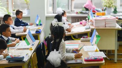 Начало нового учебного года в школах Узбекистана