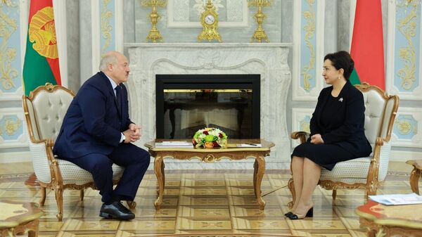Tanzila Norboyeva Aleksandr Lukashenko bilan uchrashdi - Sputnik O‘zbekiston