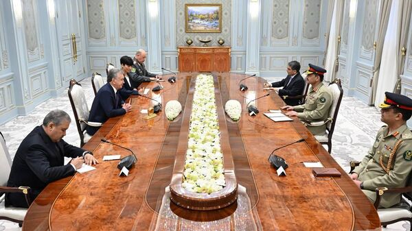 Президент Узбекистана принял делегацию Пакистана - Sputnik Узбекистан