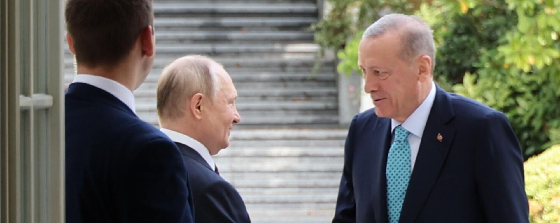 Президент РФ В. Путин провел переговоры с президентом Турции Р. Т. Эрдоганом - Sputnik Ўзбекистон, 1920, 03.06.2025