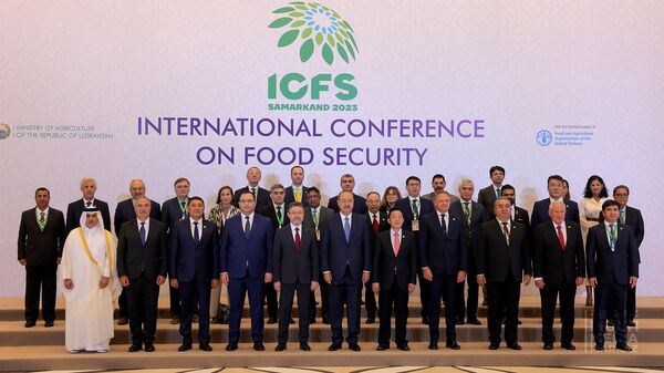 В Самарканде начала работу международная конференция по продовольственной безопасности - Sputnik Узбекистан