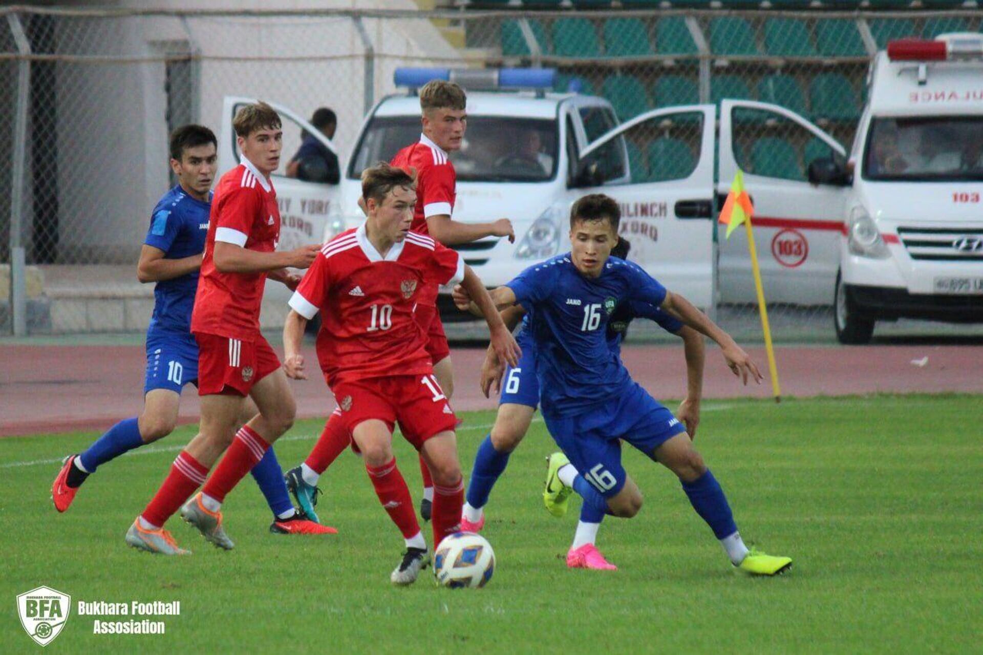 U-18 Uzbekistan—Rossiya, tovarisheskiy match - Sputnik O‘zbekiston, 1920, 08.09.2023