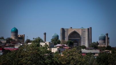 Соборная мечеть Биби-Ханым мусульманское культовое сооружение в Самарканде