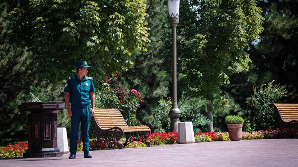 Туристическая полиция в Самарканде. - Sputnik Ўзбекистон