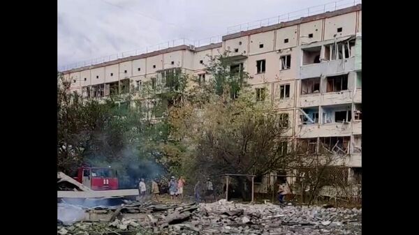 Jilie doma v Novoy Kaxovke posle obstrela VSU - Sputnik O‘zbekiston