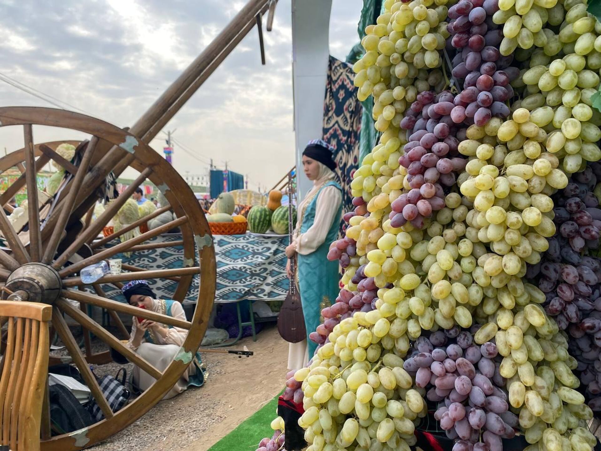 В этом сезоне в Ташкентской области планируют собрать около 115 тыс. тонн винограда - Sputnik Ўзбекистон, 1920, 15.09.2023