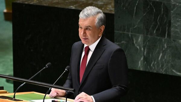 Выступление Шавката Мирзиеева на 78-й сессии Генеральной Ассамблее ООН. - Sputnik Узбекистан
