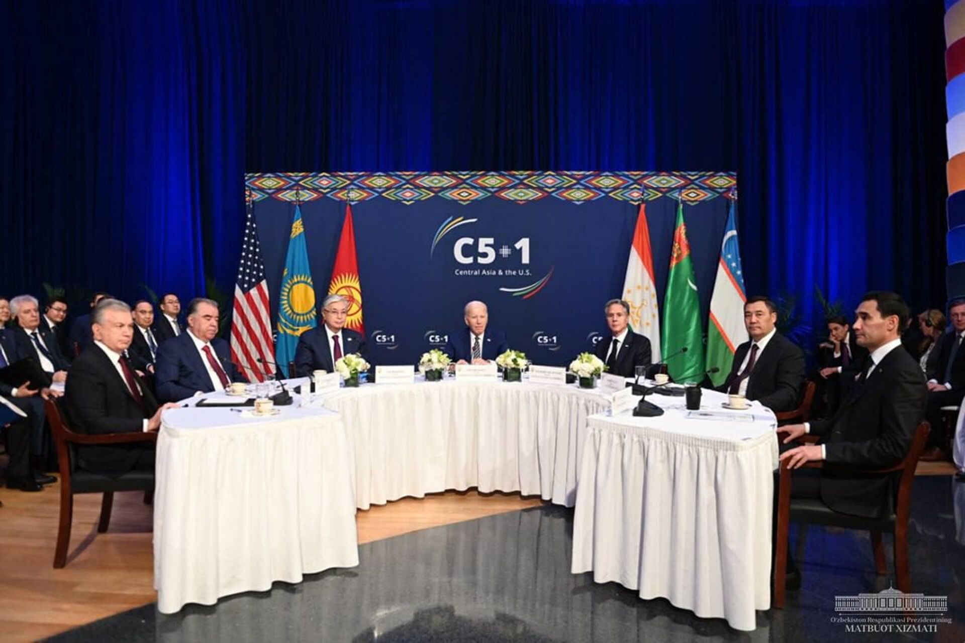 Саммит лидеров стран Центральной Азии и США в формате С5+1. - Sputnik Узбекистан, 1920, 20.09.2023
