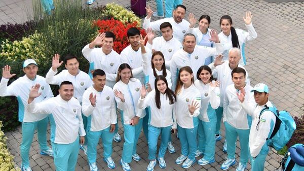 Делегация Узбекистана отправилась в Китай для участия в Азиатских играх Ханчжоу-2022  - Sputnik Узбекистан