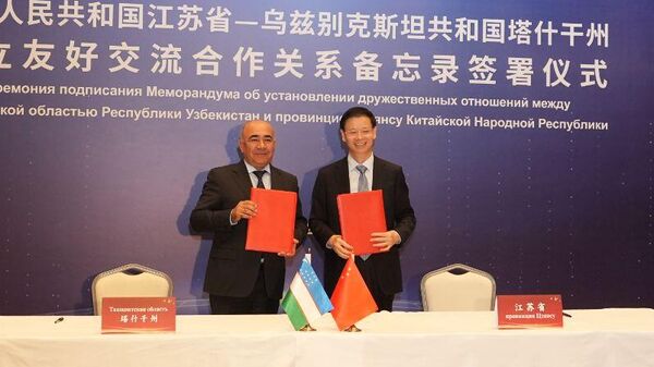 Узбекистан и Китай договорились о развитии сотрудничества - Sputnik Ўзбекистон