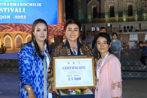 Церемония закрытия Второго Международного фестиваля ремесел - Sputnik Узбекистан