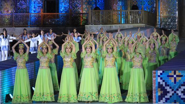 Церемония закрытия Второго Международного фестиваля ремесел - Sputnik Узбекистан