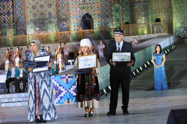 Церемония закрытия Второго Международного фестиваля ремесел - Sputnik Ўзбекистон