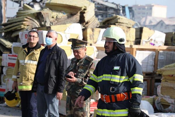 Из-за взрыва никто из работников склада, где он произошел, не пострадал. - Sputnik Узбекистан