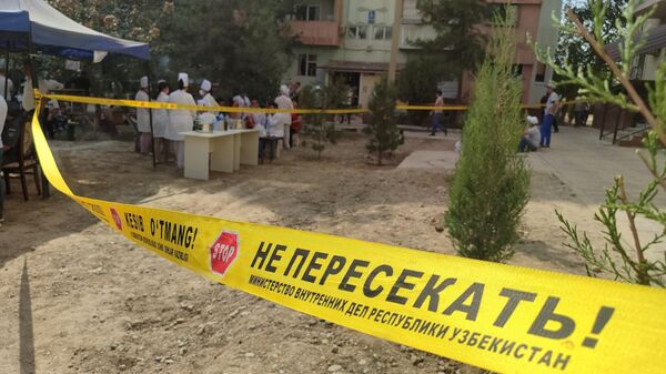 Ликвидация последствий взрыва на складе в Ташкенте. - Sputnik Узбекистан