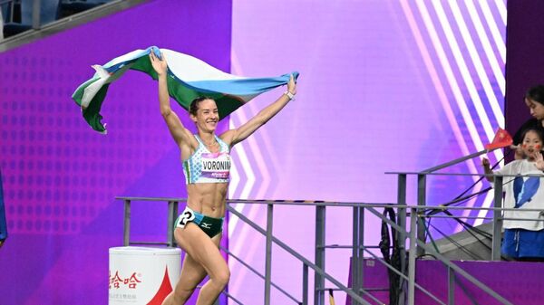 Екатерина Воронина стала серебряным призером Азиатских игр  - Sputnik Узбекистан