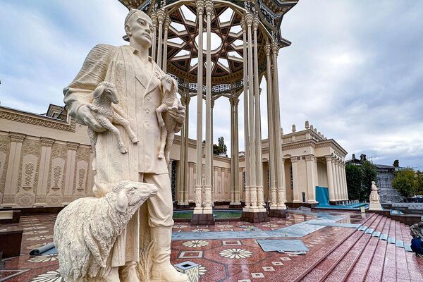 Obnovlonniy pavilon Uzbekistan na VDNX - Sputnik O‘zbekiston