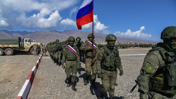 Учения ОДКБ Нерушимое братство в Киргизии. - Sputnik Узбекистан
