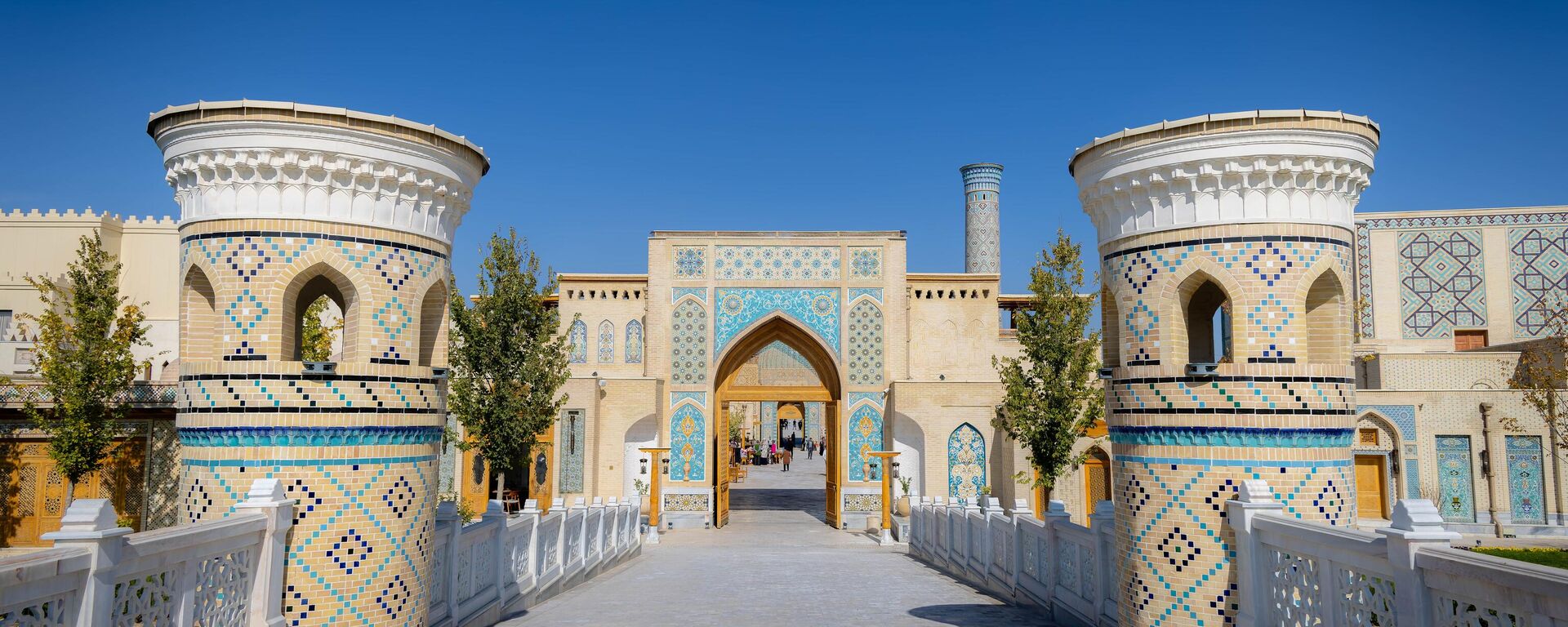 Туристический комплекс Silk Road Samarkand в Самарканде. - Sputnik Узбекистан, 1920, 21.05.2025