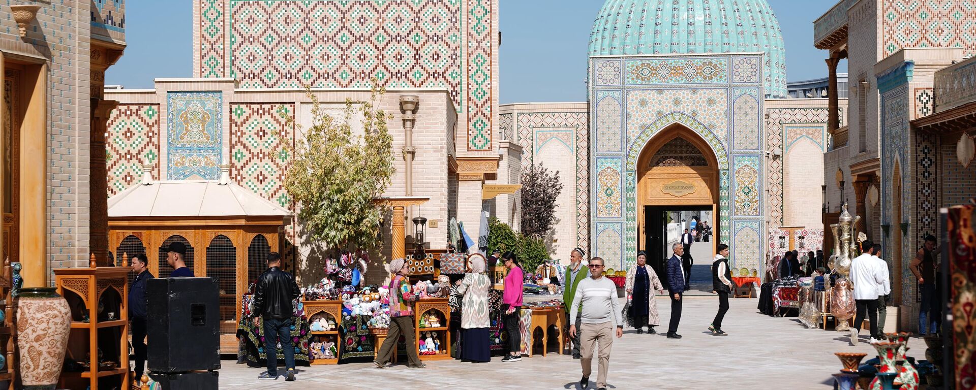 Turisticheskiy kompleks Silk Road Samarkand v Samarkande. - Sputnik O‘zbekiston, 1920, 23.07.2024