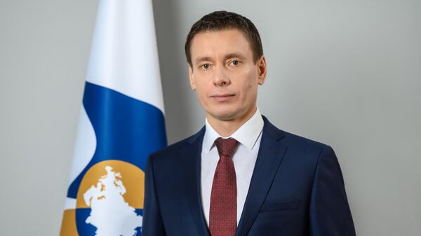 Андрей Слепнев, министр по торговле Евразийской экономической комиссии. - Sputnik Узбекистан